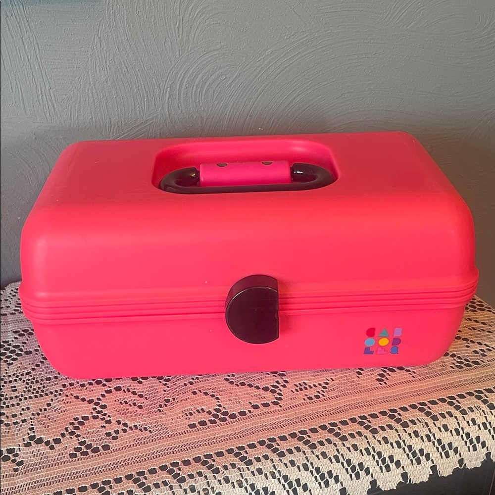 Caboodles Hot Pink Makeup Organizer Case